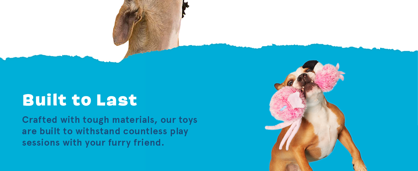 Built to Last Crafted with tough materials, our toy is built to withstand countless play sessions